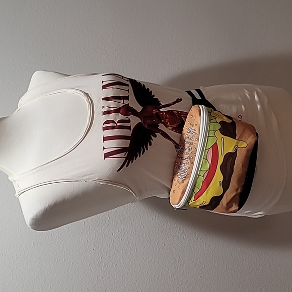 Hollister Handbags - HOLLISTER HAMBURGER FANNY PACK CROSSBODY BUM BAG BOHEMIAN MINIMALIST PURSE OSFM